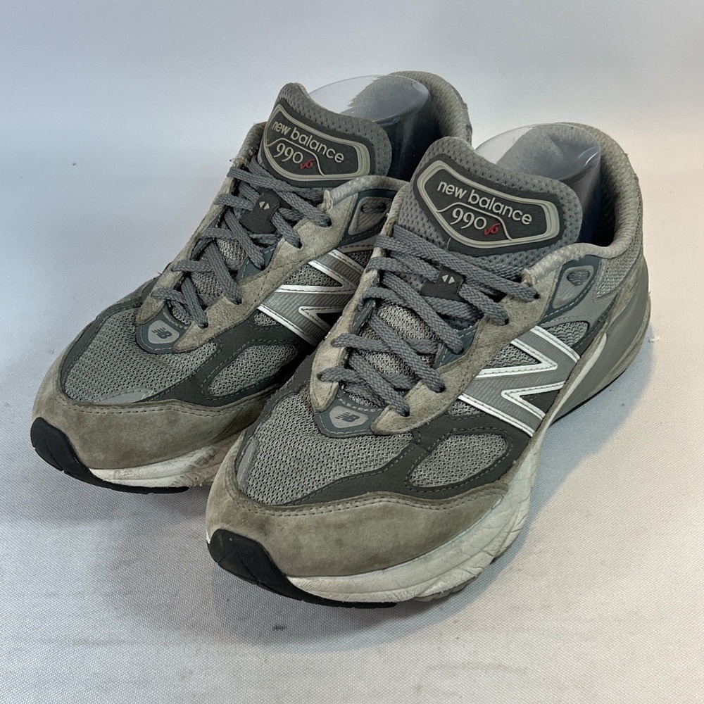 New Balance 990 V6 Mens Gray Athletic Running Shoes Size 7 M990GL6 USA Made